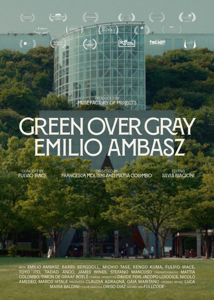 Green Over Gray. Emilio Ambasz (2024) - Italian