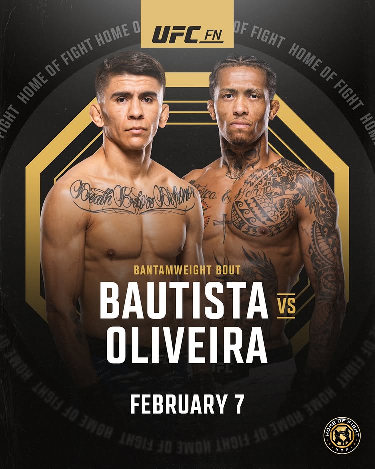 UFC Fight Night 266: Bautista Vs Oliveira