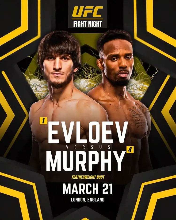 UFC Fight Night: Evloev vs. Murphy (2026)